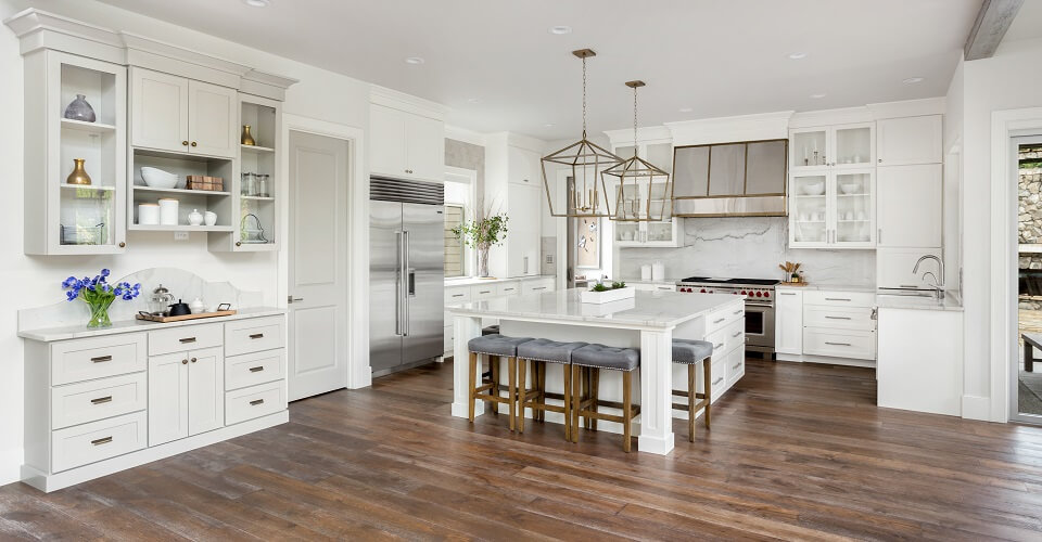 white kitchen